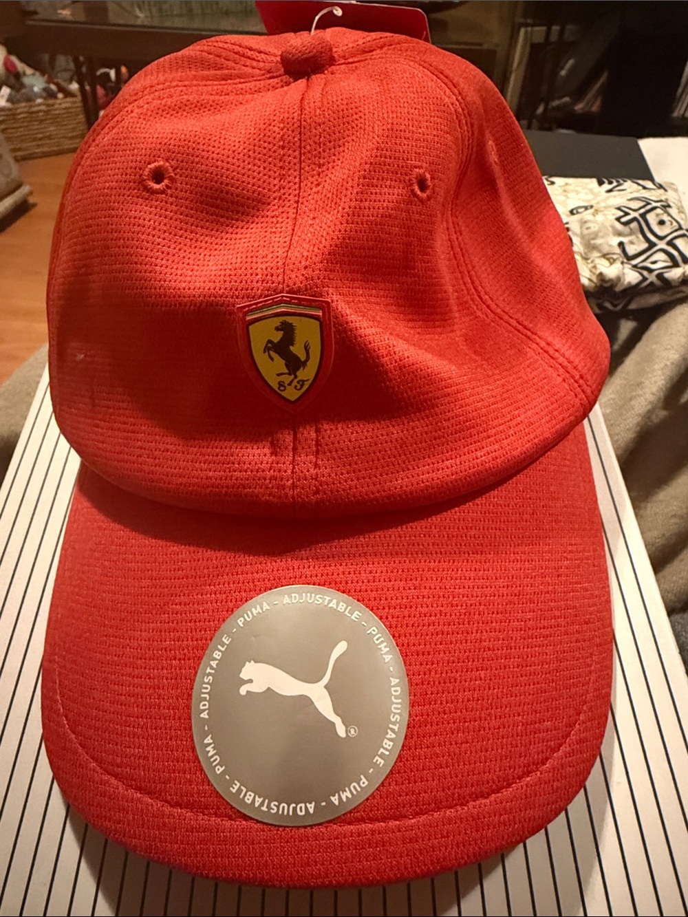 Puma Ferrari Red Baseball Cap